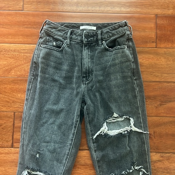 Pacsun Black Mom Jean Size 24 - Picture 2 of 7